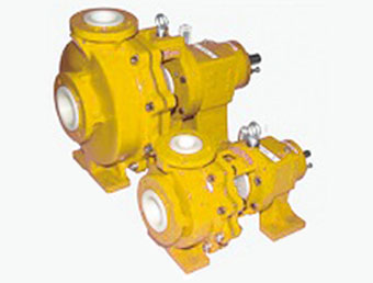 PFA lined pumps for handling aggressive chemicals at high temperatures, perfect for pharmaceutical and chemical industries in Chennai and Tamil Nadu.